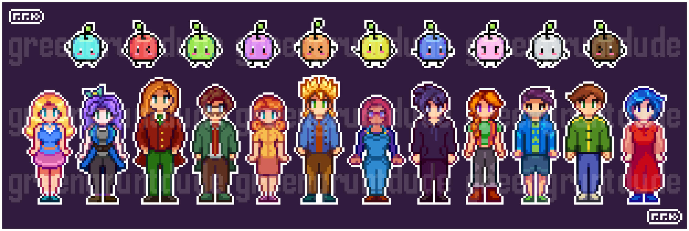 Stardew Valley Fanart Stickers!